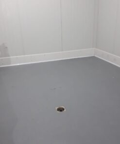 Baldosas tipo puzzle de 7 mm para comercios - Dias Flooring Комерсиални PVC плочи за скрит монтаж 7 мм-сиви